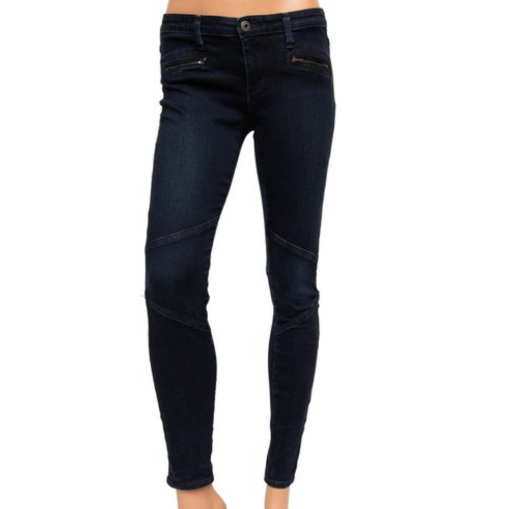 AG The Moto Zipper Legging- RUSTLE Size 30 - NWT